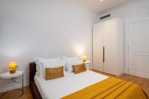Posteľ alebo postele v izbe v ubytovaní Blasius Residence