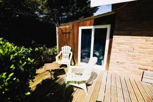 Zahrada ubytování Loredo Surf House