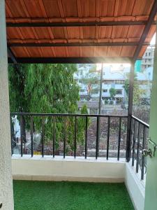 Balkón nebo terasa v ubytování Nagarik Commune, Baner - Pune