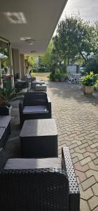 A seating area at Hotel Sara*** Cesenatico