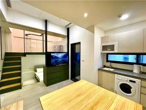 Nhà bếp/bếp nhỏ tại 礁溪楓禾Maple