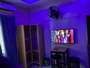 TV a/nebo společenská místnost v ubytování MTA Lounge and Leisures