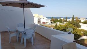 Balkon oz. terasa v nastanitvi Résidence Asma Appart B3