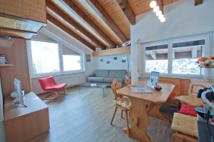 Posezení v ubytování Haus Bodmen A, Studio Riffelsee