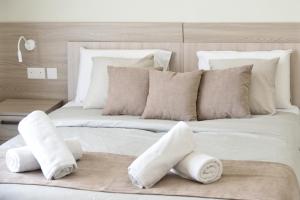 Katil atau katil-katil dalam bilik di San Pawl bnb farmhouse CALYPSO