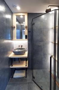 Koupelna v ubytování Czarny Jeleń