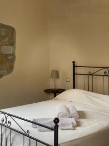 Posteľ alebo postele v izbe v ubytovaní Agriturismo Piano di Andrea