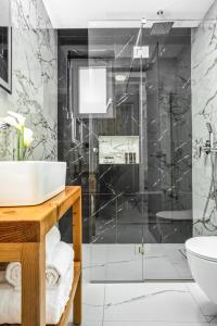 Koupelna v ubytování Villa Celestia