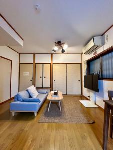 TV a/nebo společenská místnost v ubytování 古-雅の宿