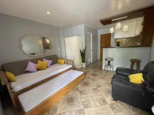 Istumisnurk majutusasutuses D Square Tagaytay