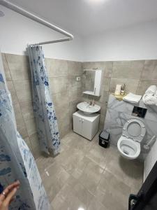 Koupelna v ubytování Casa Amnisty