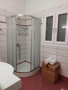 Ένα μπάνιο στο The Three Palms Samos Seaside Villa +42 φωτογραφίες