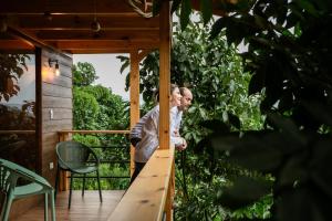Zahrada ubytování Tominejo Ecolodge - Casas en los árboles