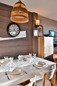 Η κουζίνα ή μικρή κουζίνα στο IMMODREAMS - Le Choucas - Avoriaz