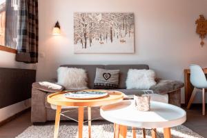 Posezení v ubytování IMMODREAMS - La Marmotte - Avoriaz