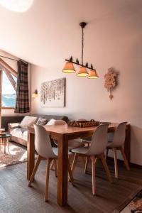 Posezení v ubytování IMMODREAMS - La Marmotte - Avoriaz + 15 fotografií