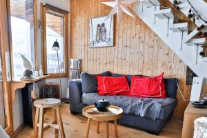 Posezení v ubytování IMMODREAMS - Le Pas du Lac - Avoriaz