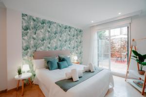 Postel nebo postele na pokoji v ubytování Beach House ELVIRIA + 33 fotografií