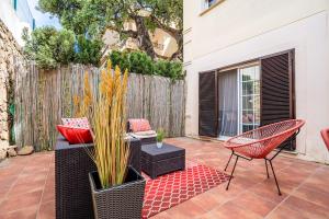 Zahrada ubytování Beach House ELVIRIA