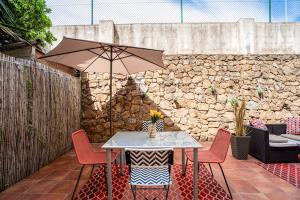 Patio nebo venkovní prostory v ubytování Beach House ELVIRIA