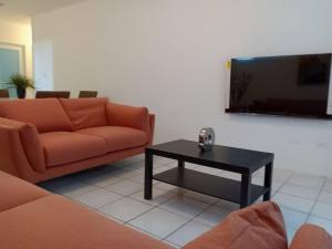 Televisyen dan/atau pusat hiburan di Apartamento para Viajeros 4