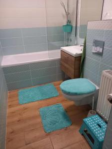 Koupelna v ubytování Zoé apartman