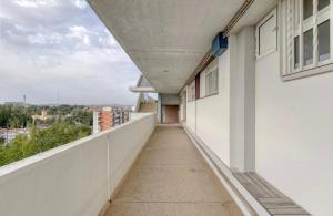 Balkon atau teras di Quarto Aeroporto