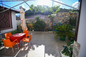Un balcon sau o terasă la Rezidenca Aurel Center