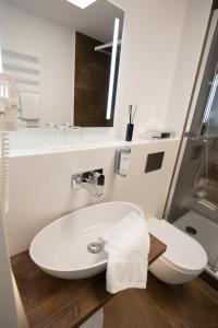 Koupelna v ubytování Hotel Haus Delecke