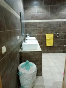 Koupelna v ubytování Bella