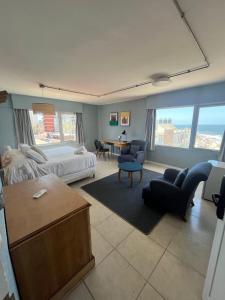 Cama ou camas em um quarto em ZAG Coliving Punta del este