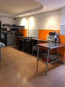 Küche/Küchenzeile in der Unterkunft Zebulo Hostel