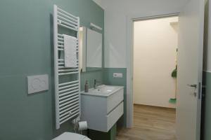 Koupelna v ubytování Fresia B&B