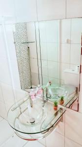 Ένα μπάνιο στο Casa da Flor