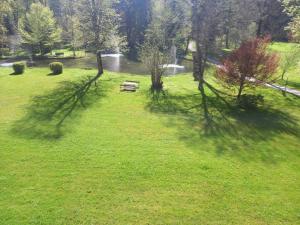 Vonkajšia záhrada v ubytovaní Grubhof Treetops