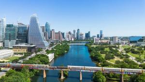 Nespecifikovaný výhled na destinaci Austin nebo výhled na město při pohledu z hotelu