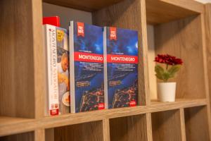 Knihovna v bed and breakfast