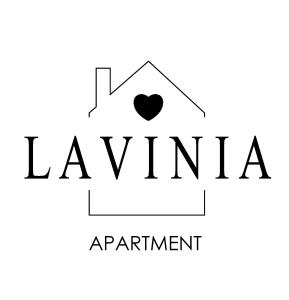 logotipo de un apartamento villa con corazón en Lavinia Apartment, en La Spezia