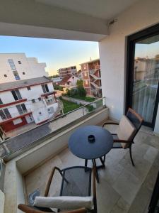 Balkón nebo terasa v ubytování Premium Berlin with Pool