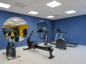 Líkamsræktarstöð og/eða líkamsræktaraðstaða á ibis Styles Rotterdam Ahoy