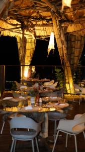Restaurace v ubytování Bethel Lozana Guatape