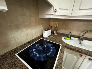 Kuchyňa alebo kuchynka v ubytovaní Chayofa Paraiso, apartamento Tenerife Sur