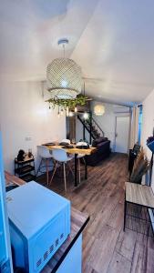 Posezení v ubytování Cantinho das Pedras