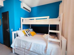 VN2. Estúdio a 400 do Allianz Parque tesisinde bir ranza yatağı veya ranza yatakları