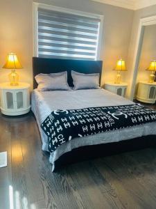 Postel nebo postele na pokoji v ubytování Villa for 9 people