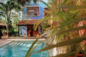 Bazén v ubytování Casa Vicenta Izamal nebo v jeho okolí