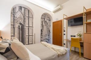TV a/nebo společenská místnost v ubytování Hotel Mia Cara & Spa