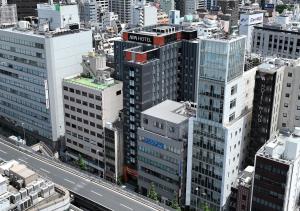 Nespecifikovaný výhled na destinaci Tokio nebo výhled na město při pohledu z hotelu