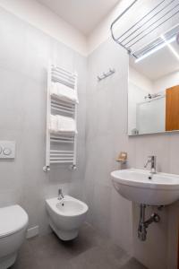 Koupelna v ubytování Hotel Mia Cara & Spa