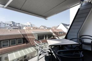 Ein Balkon oder eine Terrasse in der Unterkunft Haus Noena